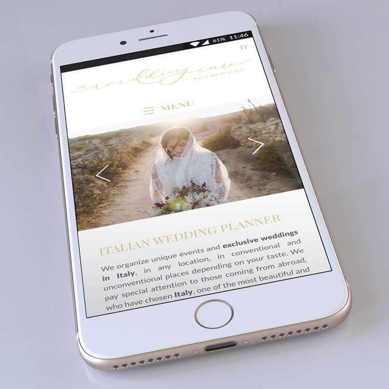 sito web drupal wedding planner
